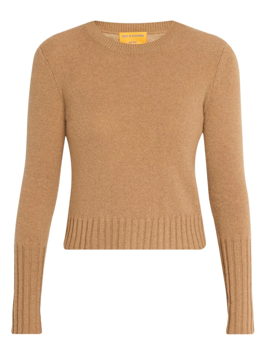 Shrunken Crewneck Sweater in Cashmere Shrunken Crewneck Sweater in Cashmere