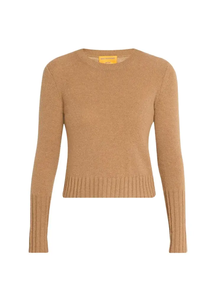 Shrunken Crewneck Sweater in Cashmere Shrunken Crewneck Sweater in Cashmere