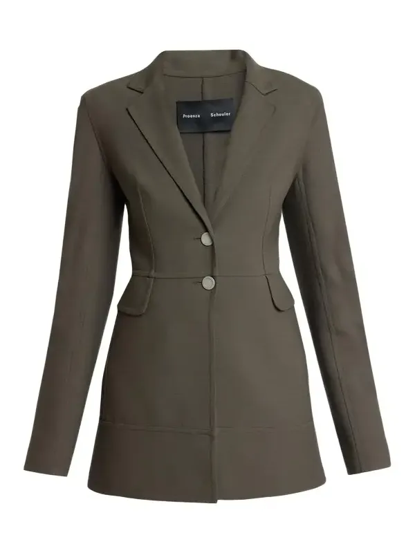 Maera Jacket In Bi-Stretch Double Wool Maera Jacket In Bi-Stretch Double Wool
