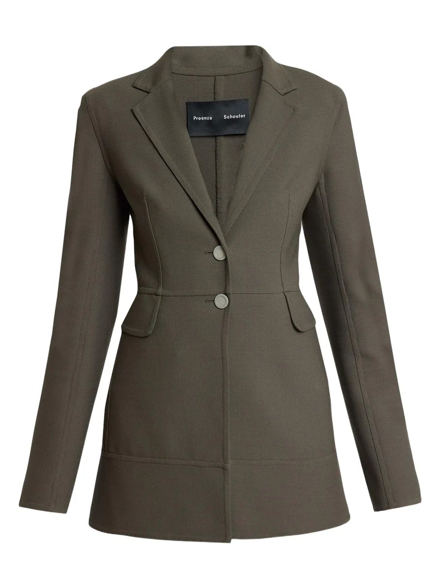 Maera Jacket In Bi-Stretch Double Wool Maera Jacket In Bi-Stretch Double Wool