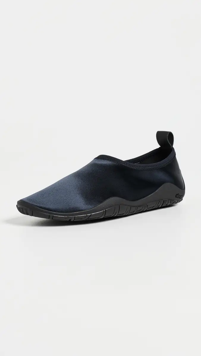 Jil Sander Elbe Satin Slip On Flats | Thumbnail 2