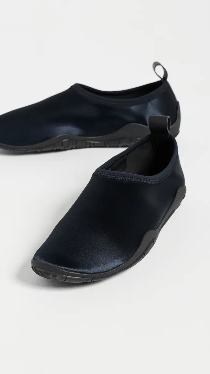 Jil Sander Elbe Satin Slip On Flats | Thumbnail 5
