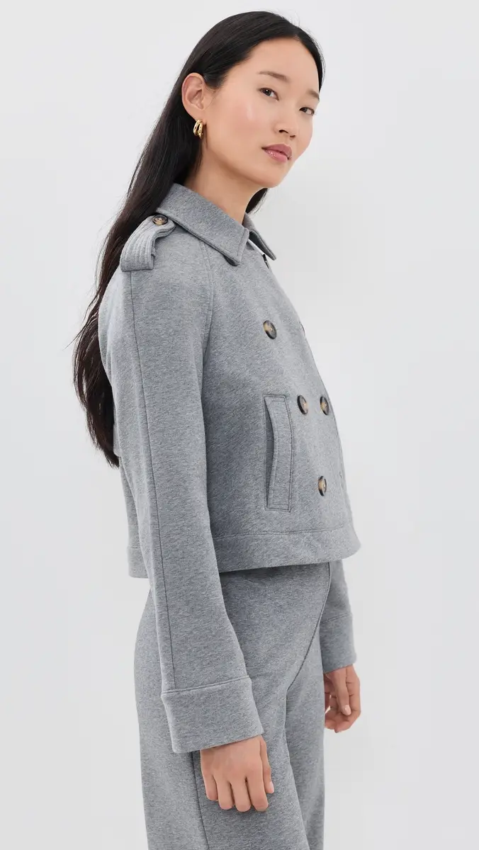 Veronica Beard Jean Cropped Conneley Trench Coat | Thumbnail 4 Veronica Beard Jean Cropped Conneley Trench Coat | Thumbnail 4
