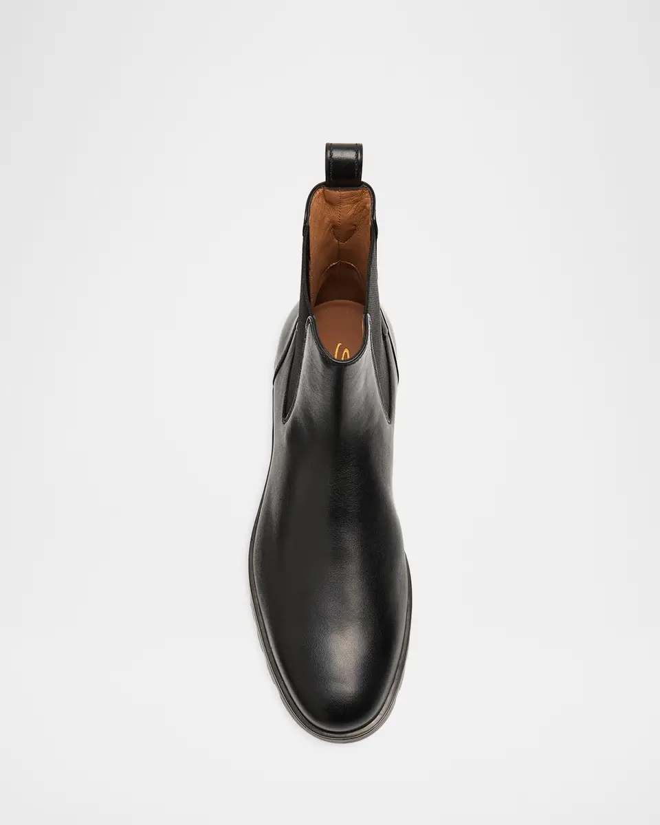Santoni Jean Leather Chelsea Booties | Thumbnail 6 Santoni Jean Leather Chelsea Booties | Thumbnail 6