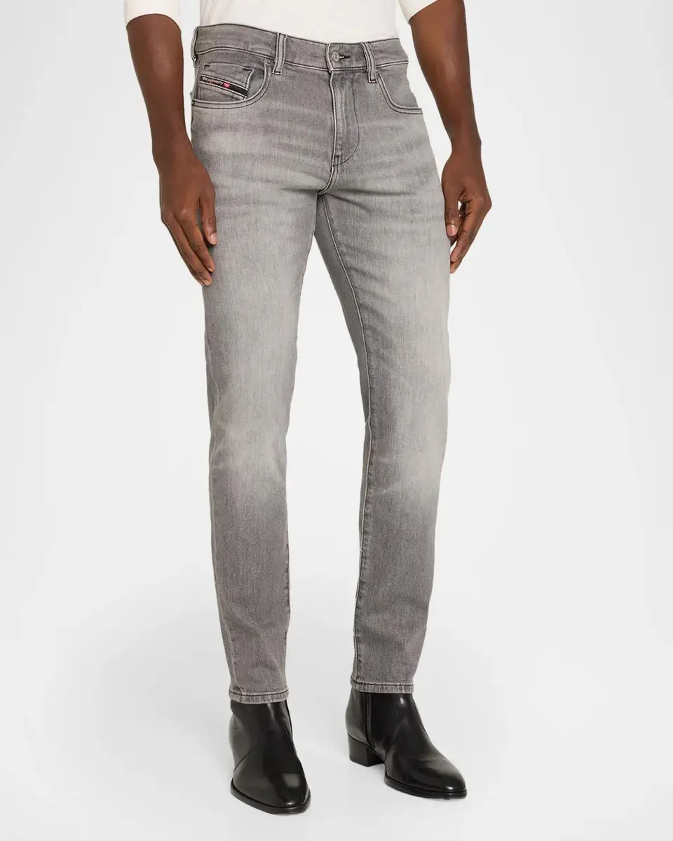 Diesel Men's D-2019 d-strukt Slim-Fit Jeans | Thumbnail 4 Diesel Men's D-2019 d-strukt Slim-Fit Jeans | Thumbnail 4