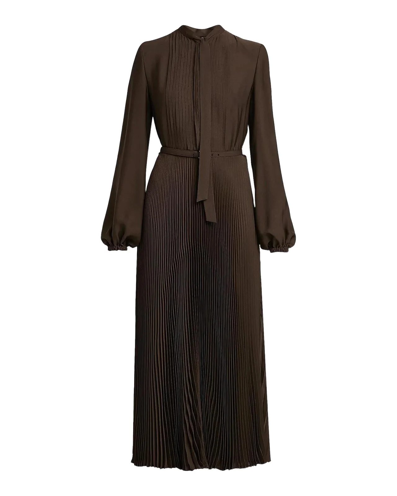 Tom Ford Viscose Crepe De Chine Pleated Dress