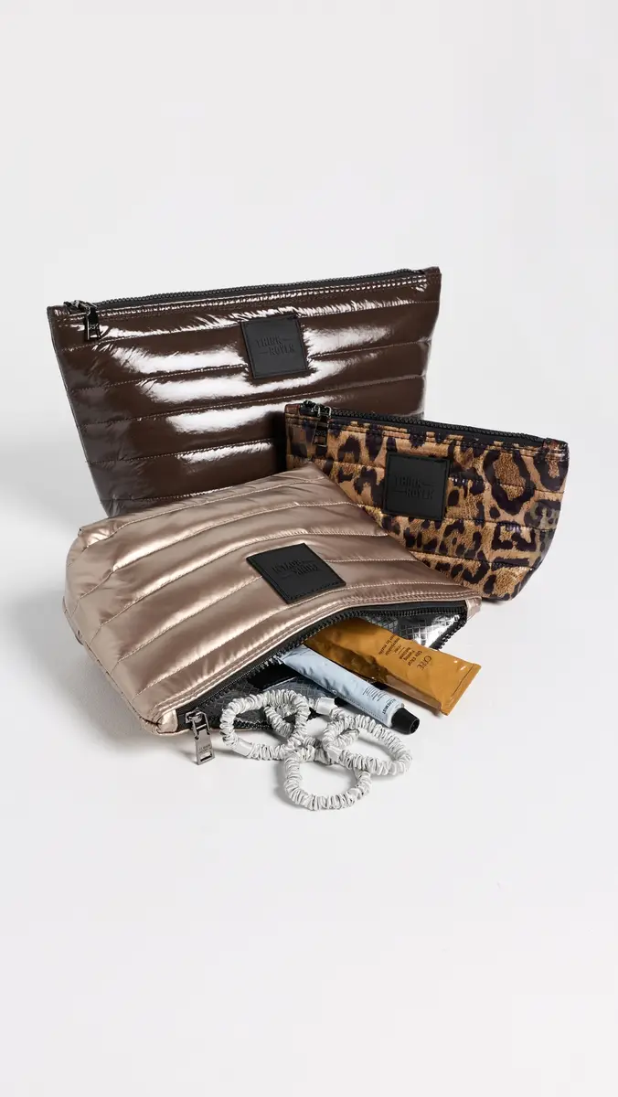 Think Royln Travel Trio Pouches | Thumbnail 5 Think Royln Travel Trio Pouches | Thumbnail 5