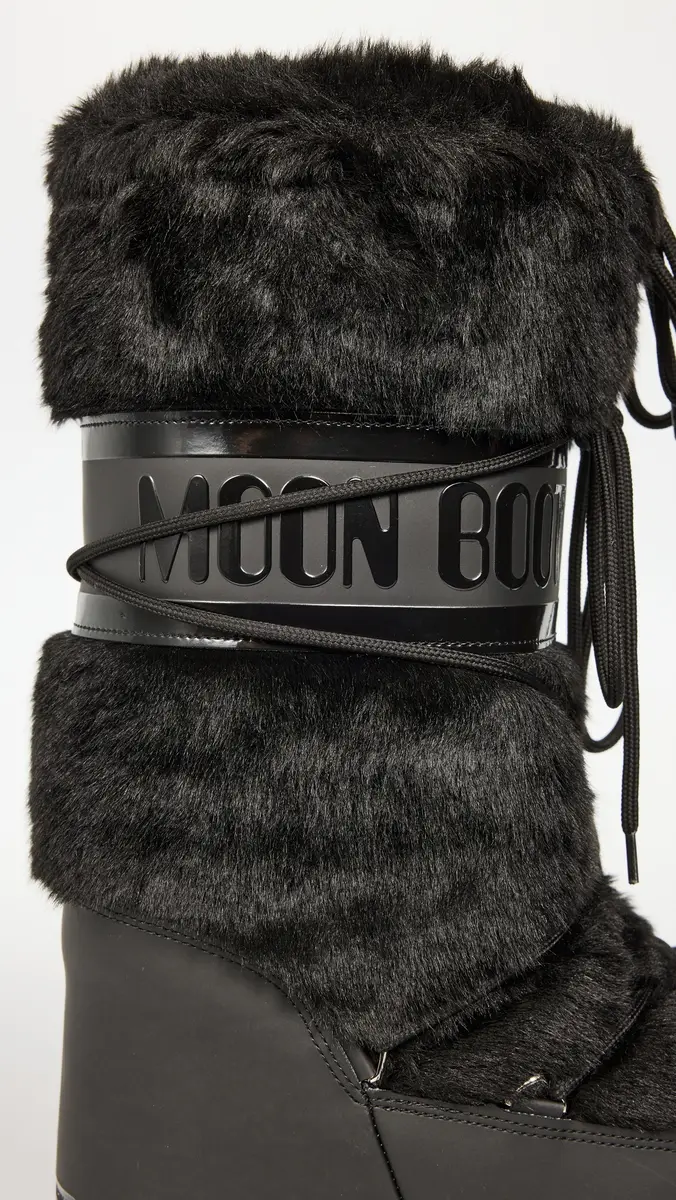 Moon Boot Icon Faux Fur Boots | Thumbnail 6 Moon Boot Icon Faux Fur Boots | Thumbnail 6