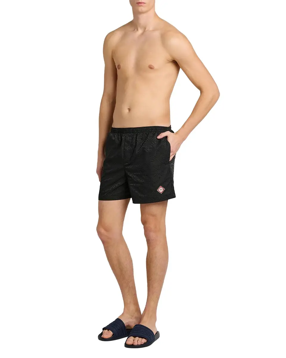 Casablanca Jacquard Swim Shorts | Thumbnail 2 Casablanca Jacquard Swim Shorts | Thumbnail 2