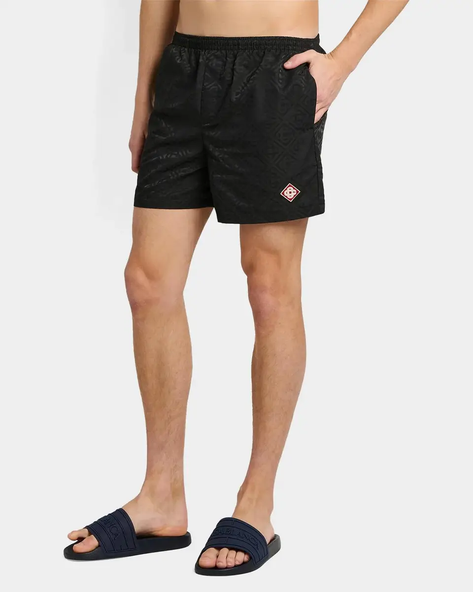 Casablanca Jacquard Swim Shorts | Thumbnail 5 Casablanca Jacquard Swim Shorts | Thumbnail 5