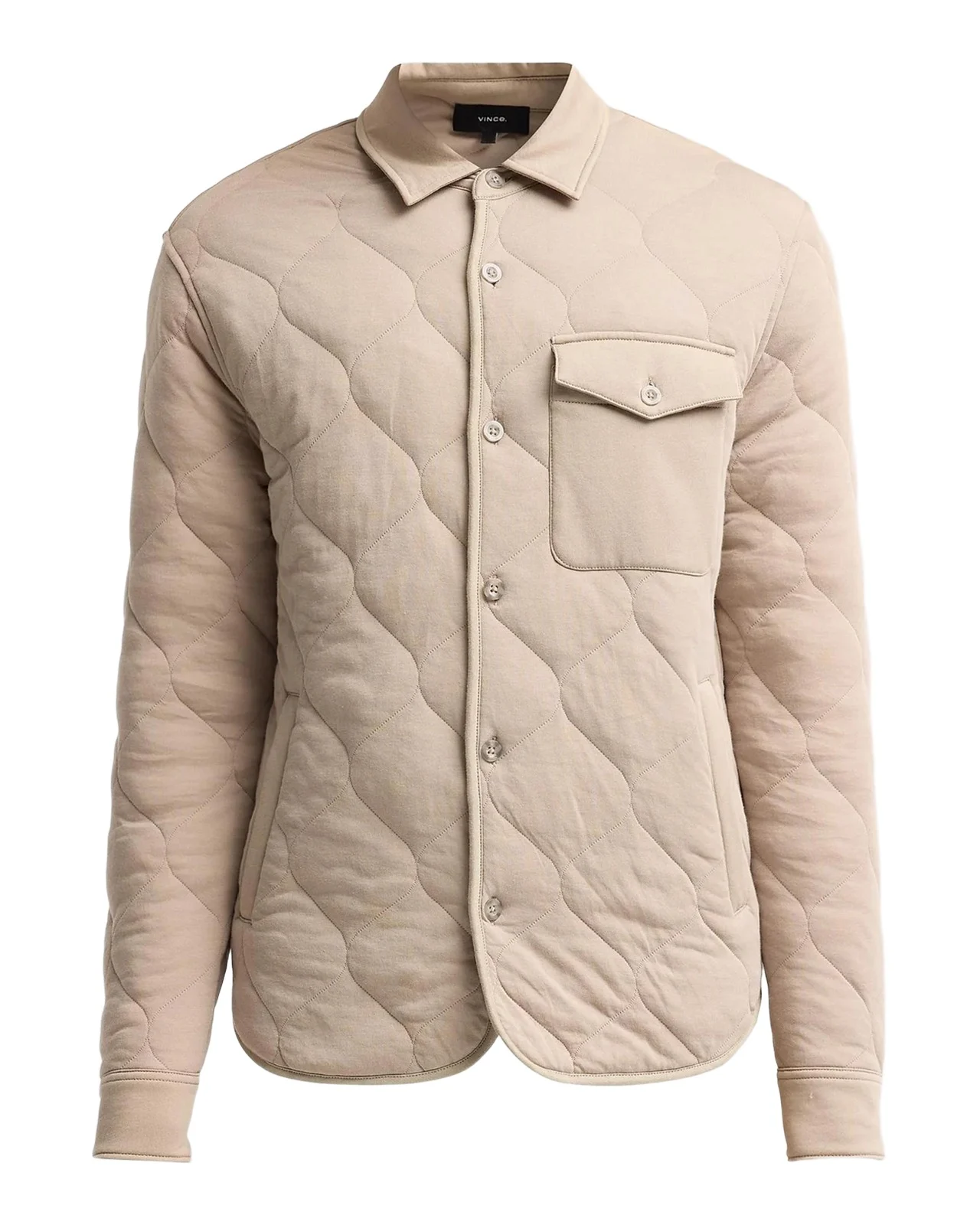 Men's Cotton Quilted Shirt Jacket Men's Cotton Quilted Shirt Jacket