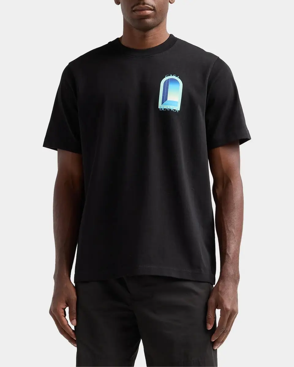 Casablanca Classic Graphic Cotton Crewneck T-Shirt | Thumbnail 5 Casablanca Classic Graphic Cotton Crewneck T-Shirt | Thumbnail 5
