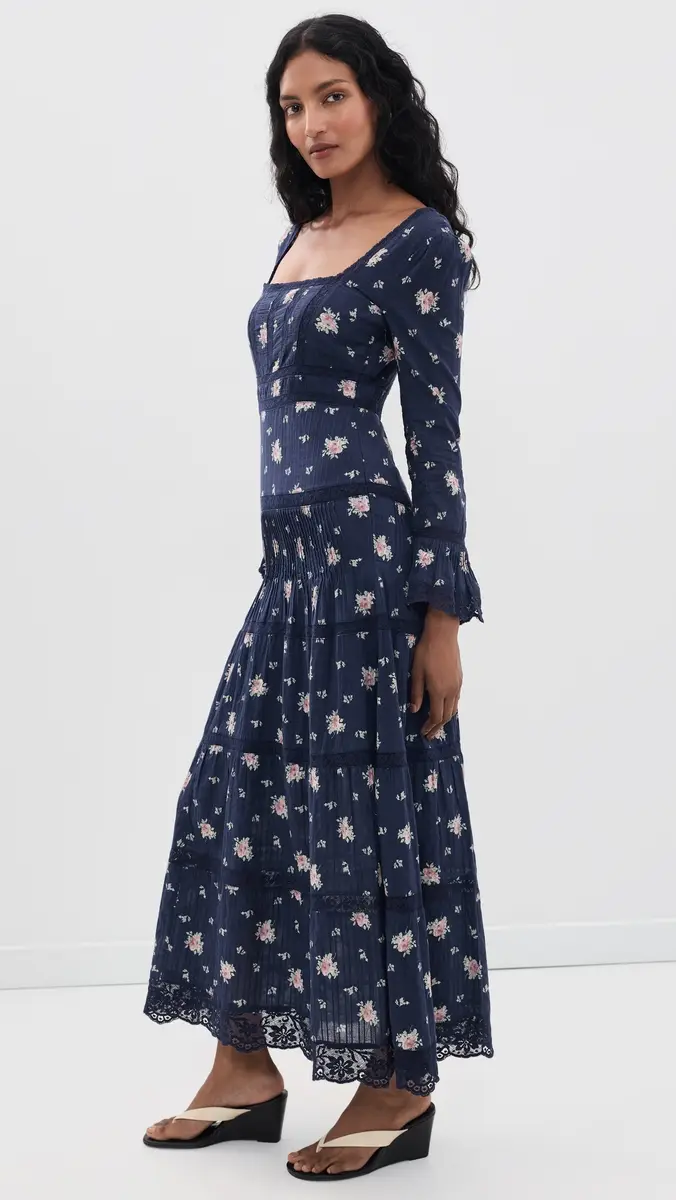 LoveShackFancy Ivelle Dress | Thumbnail 4 LoveShackFancy Ivelle Dress | Thumbnail 4