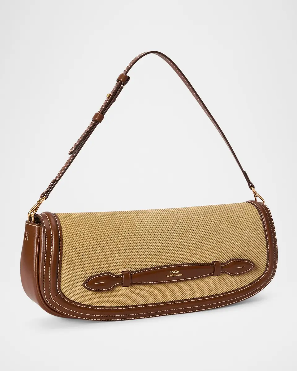 Polo Ralph Lauren Bellport Suede Long-Flap Clutch Bag | Thumbnail 3 Polo Ralph Lauren Bellport Suede Long-Flap Clutch Bag | Thumbnail 3