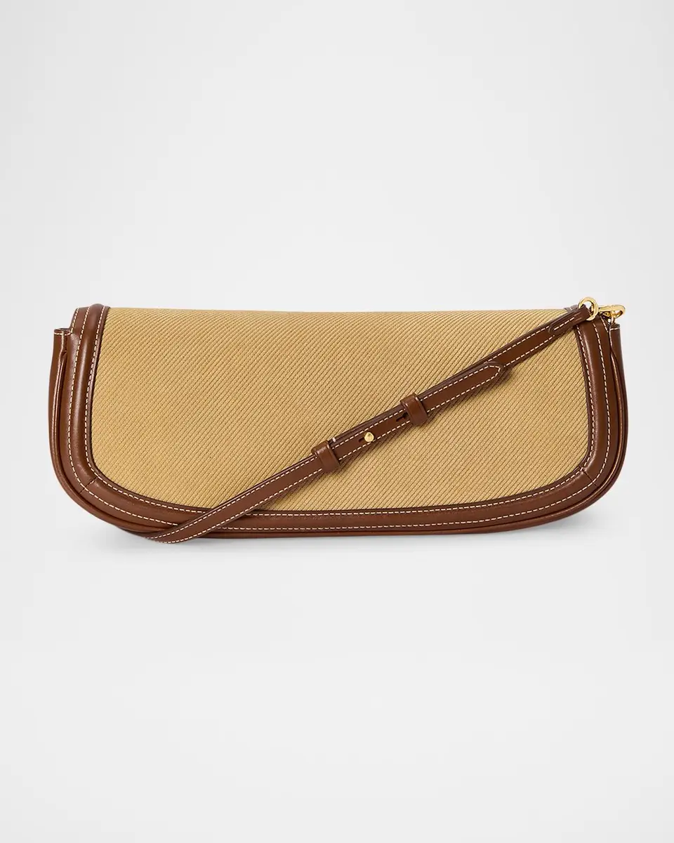 Polo Ralph Lauren Bellport Suede Long-Flap Clutch Bag | Thumbnail 6 Polo Ralph Lauren Bellport Suede Long-Flap Clutch Bag | Thumbnail 6