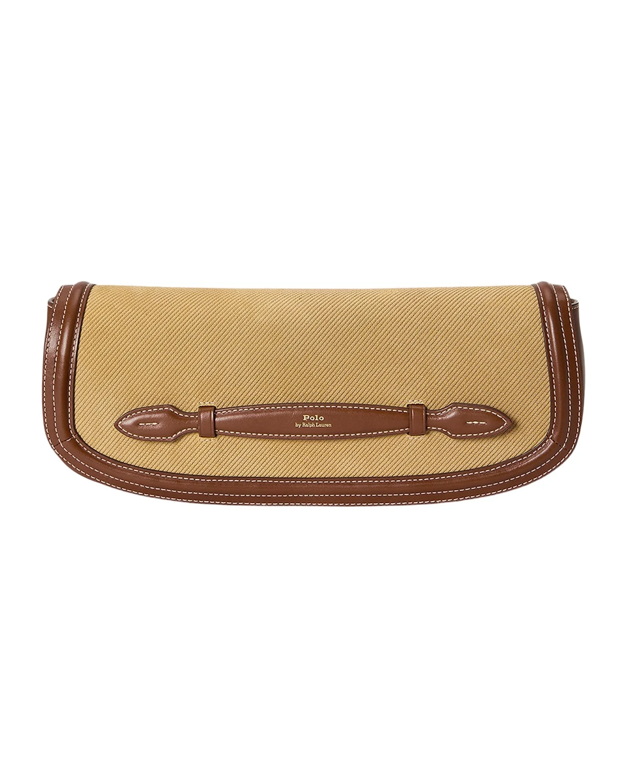 Polo Ralph Lauren Bellport Suede Long-Flap Clutch Bag