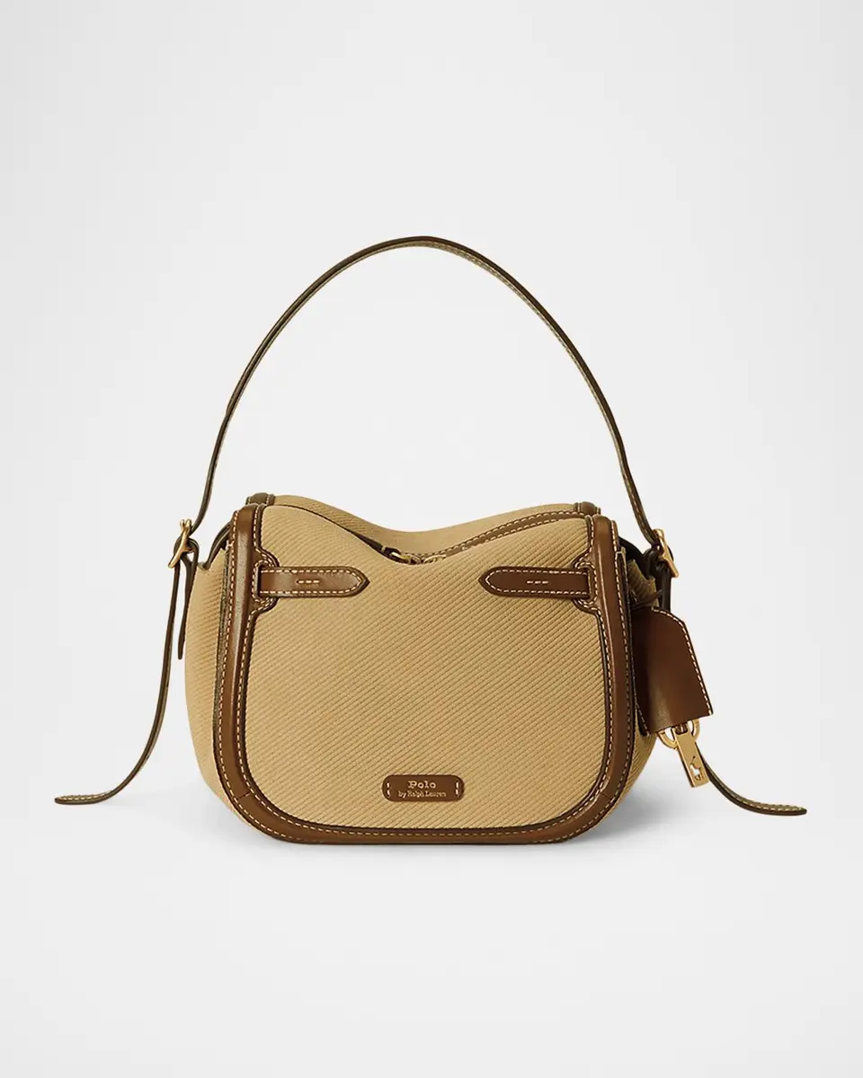 Polo Ralph Lauren Polo ID Suede & Leather Mini Satchel Bag | Thumbnail 7 Polo Ralph Lauren Polo ID Suede & Leather Mini Satchel Bag | Thumbnail 7