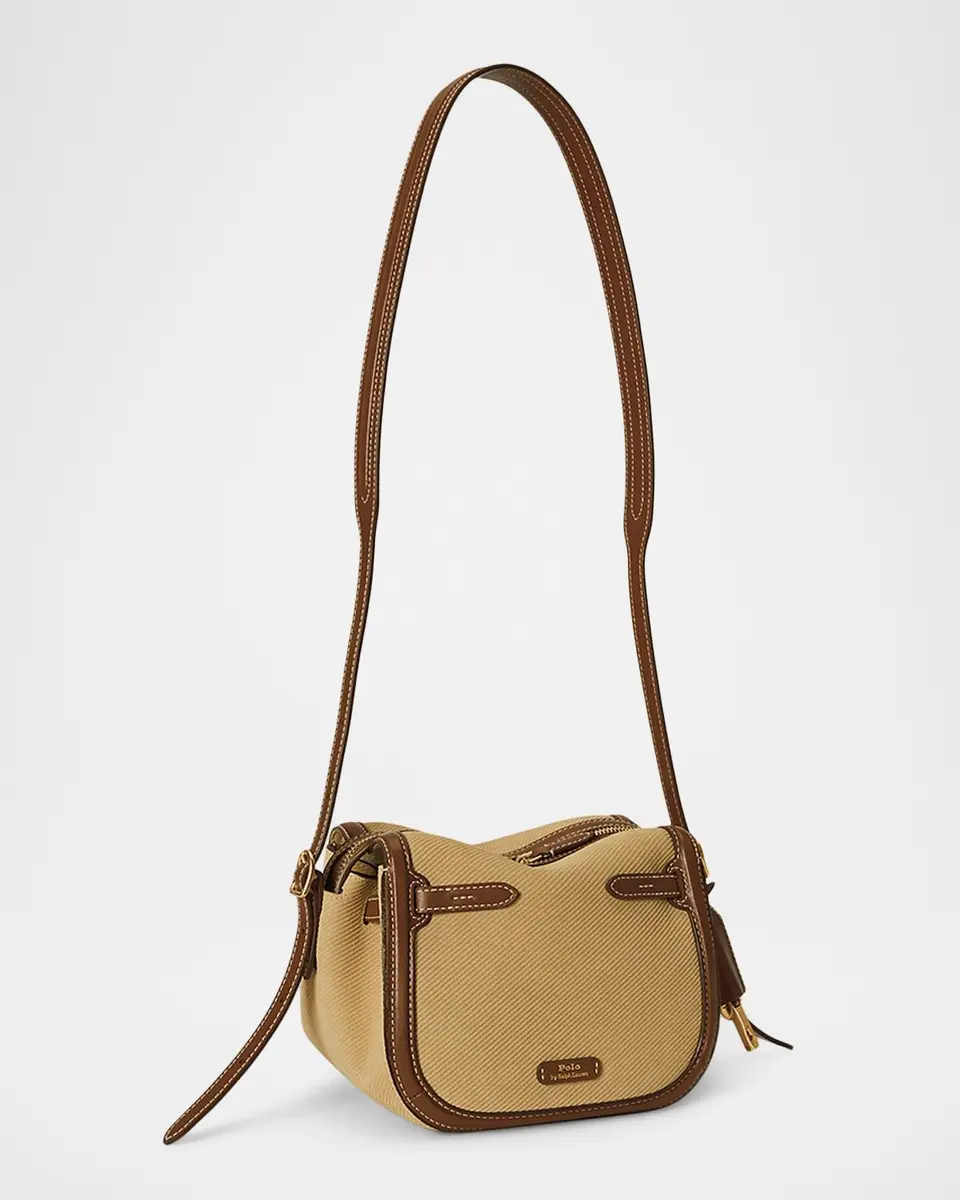 Polo Ralph Lauren Polo ID Suede & Leather Mini Satchel Bag | Thumbnail 8 Polo Ralph Lauren Polo ID Suede & Leather Mini Satchel Bag | Thumbnail 8