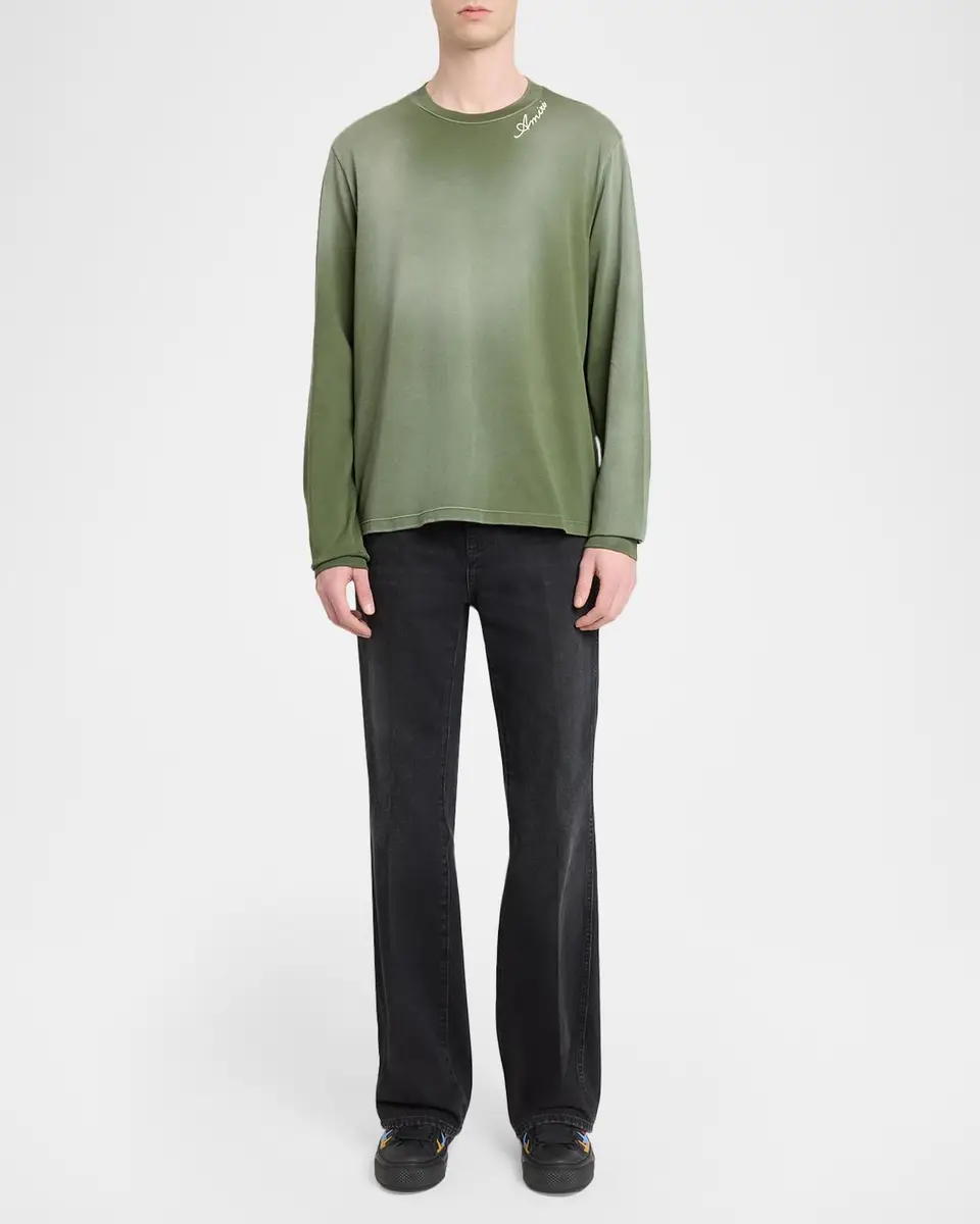 AMIRI Logo-Embroidered Cotton T-Shirt | Thumbnail 2 AMIRI Logo-Embroidered Cotton T-Shirt | Thumbnail 2