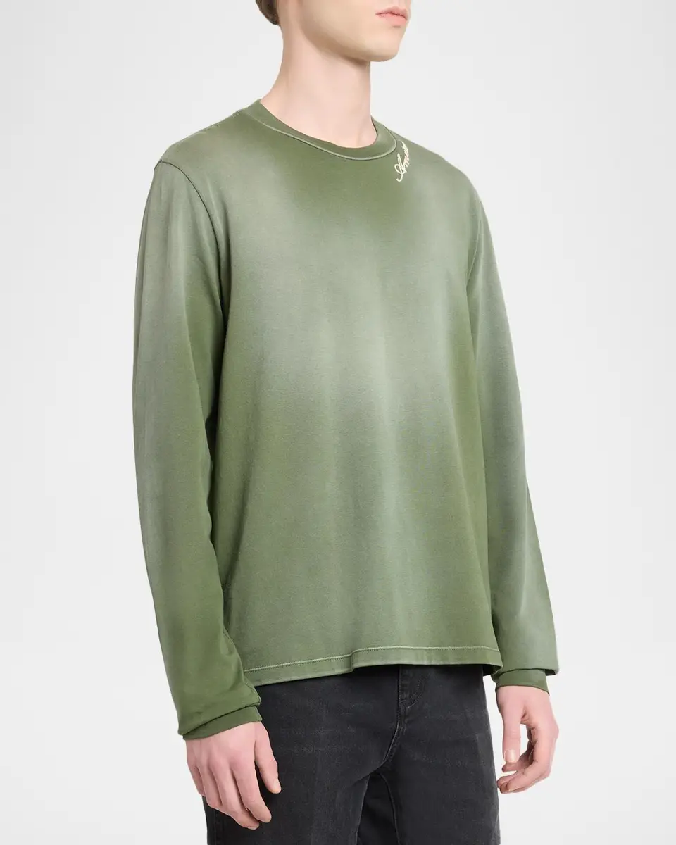AMIRI Logo-Embroidered Cotton T-Shirt | Thumbnail 4 AMIRI Logo-Embroidered Cotton T-Shirt | Thumbnail 4