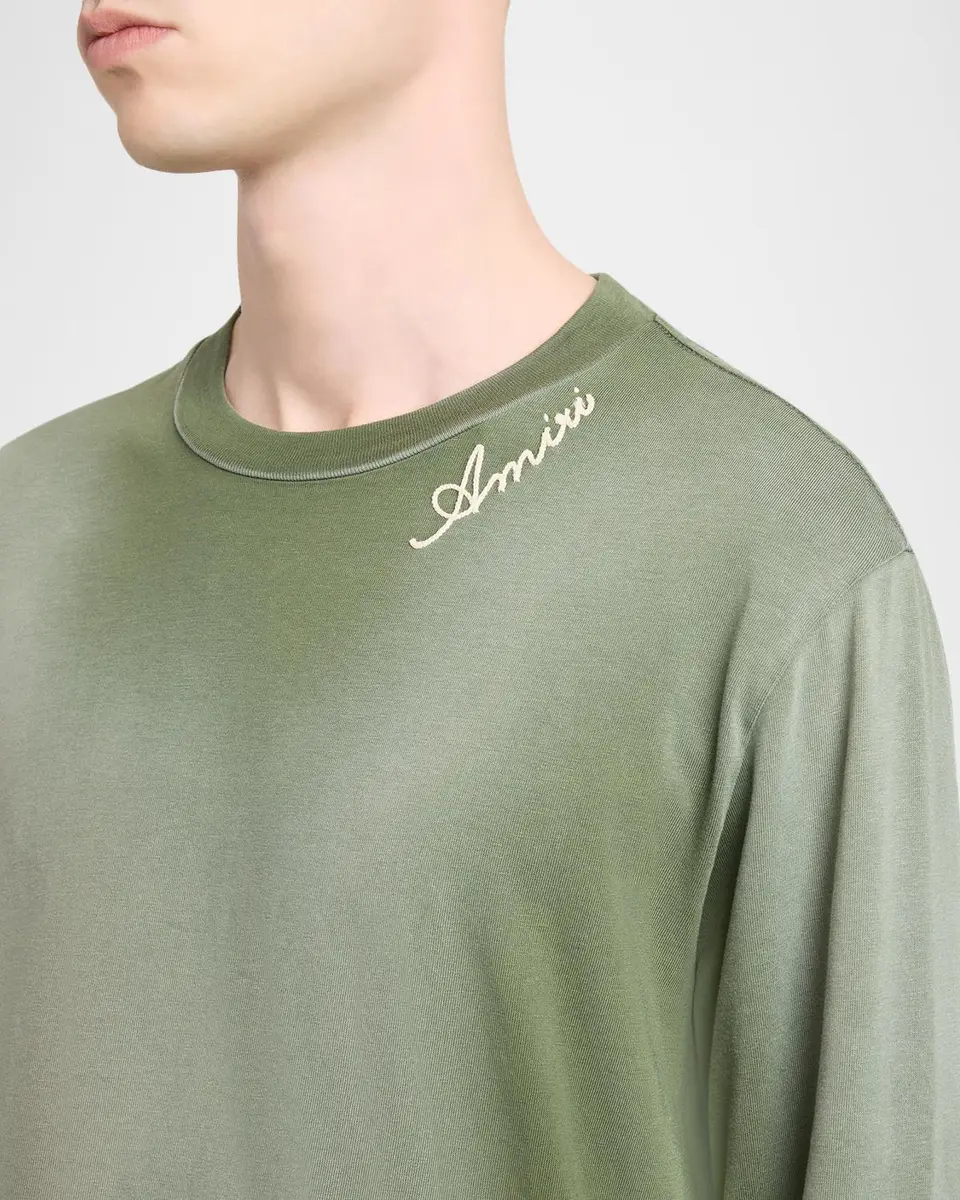 AMIRI Logo-Embroidered Cotton T-Shirt | Thumbnail 5 AMIRI Logo-Embroidered Cotton T-Shirt | Thumbnail 5