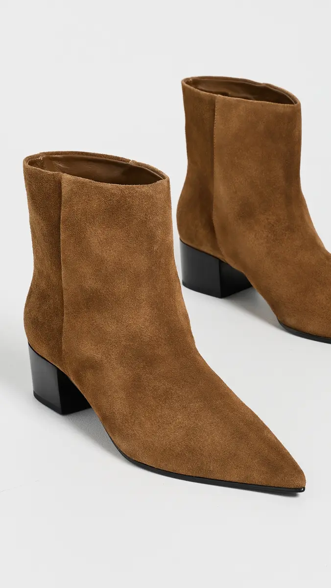 Black Suede Studio Blaze 45 Booties | Thumbnail 5 Black Suede Studio Blaze 45 Booties | Thumbnail 5