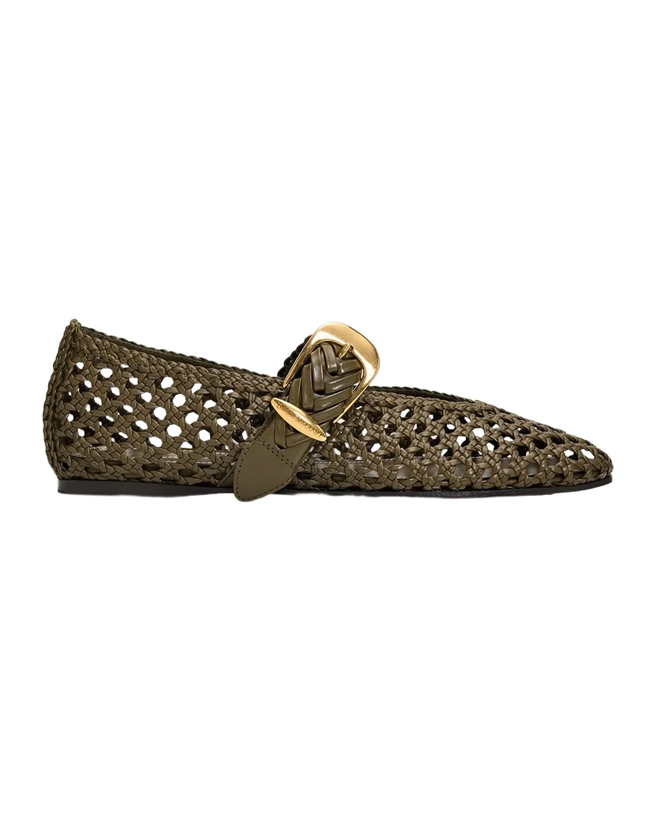 Alchemy Woven Leather Ballerina Flats Alchemy Woven Leather Ballerina Flats