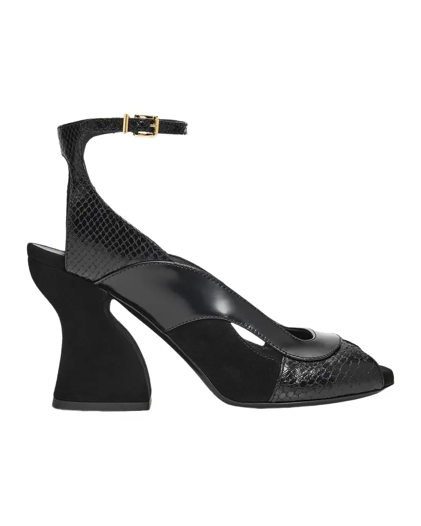 Zimmermann Marvi 75MM Leather Sandals | Image 1 Zimmermann Marvi 75MM Leather Sandals | Image 1