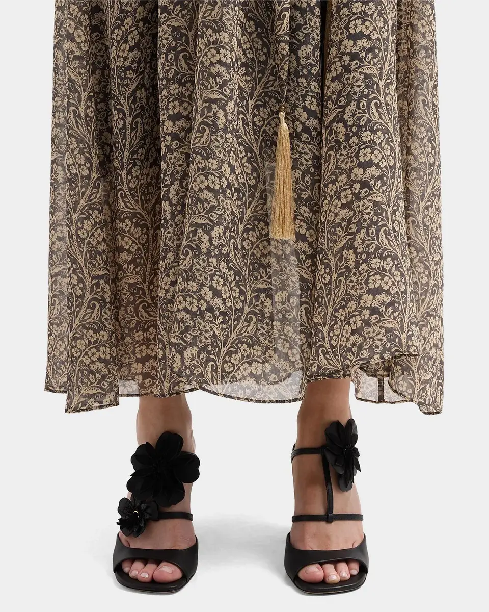 Zimmermann 85mm Belara Leather Wedge Sandals | Thumbnail 2 Zimmermann 85mm Belara Leather Wedge Sandals | Thumbnail 2