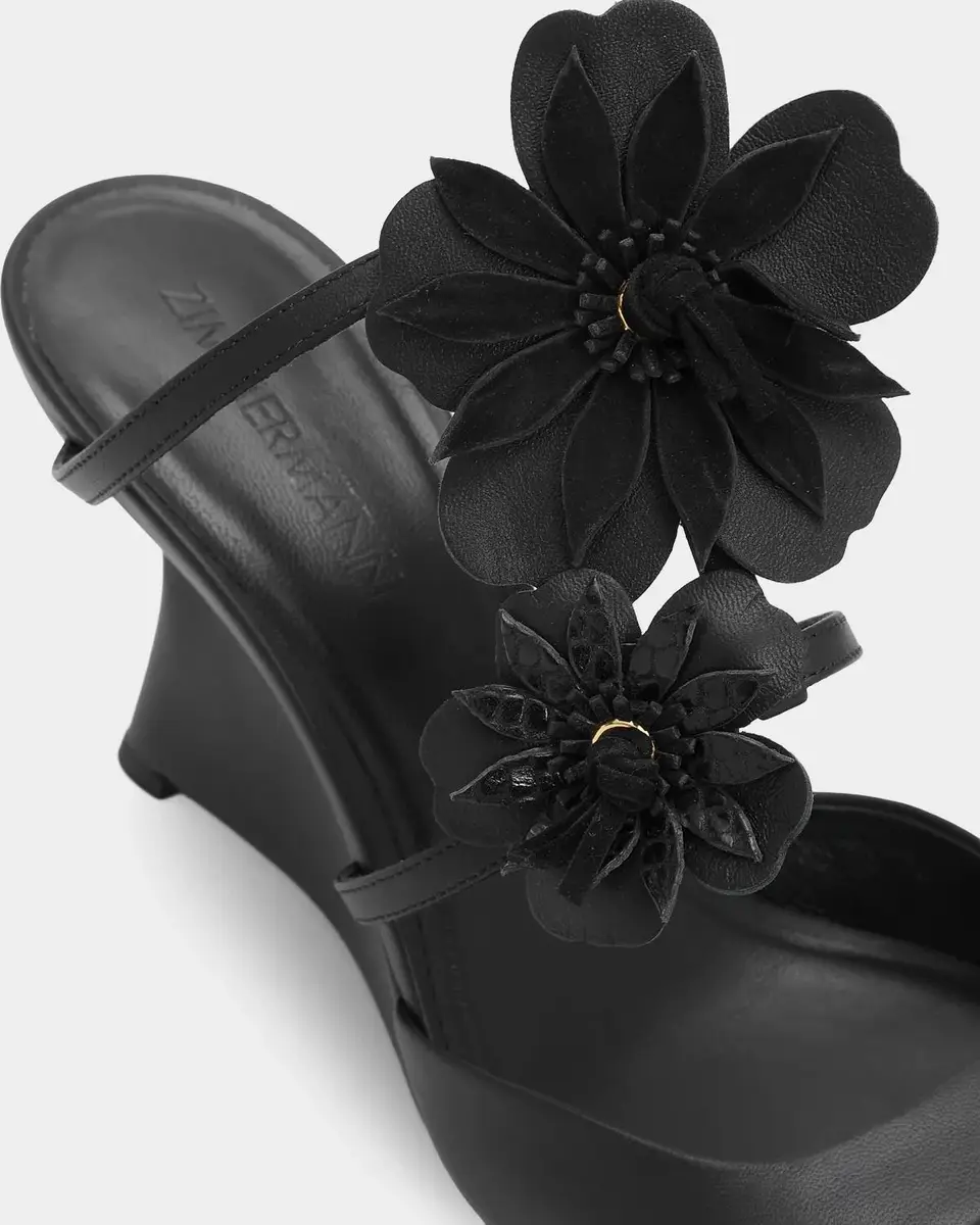 Zimmermann 85mm Belara Leather Wedge Sandals | Thumbnail 5 Zimmermann 85mm Belara Leather Wedge Sandals | Thumbnail 5