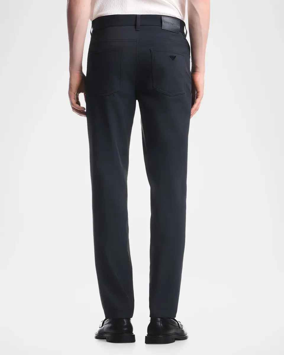 Emporio Armani Men's Technical Stretch Five-Pocket Pants | Thumbnail 3