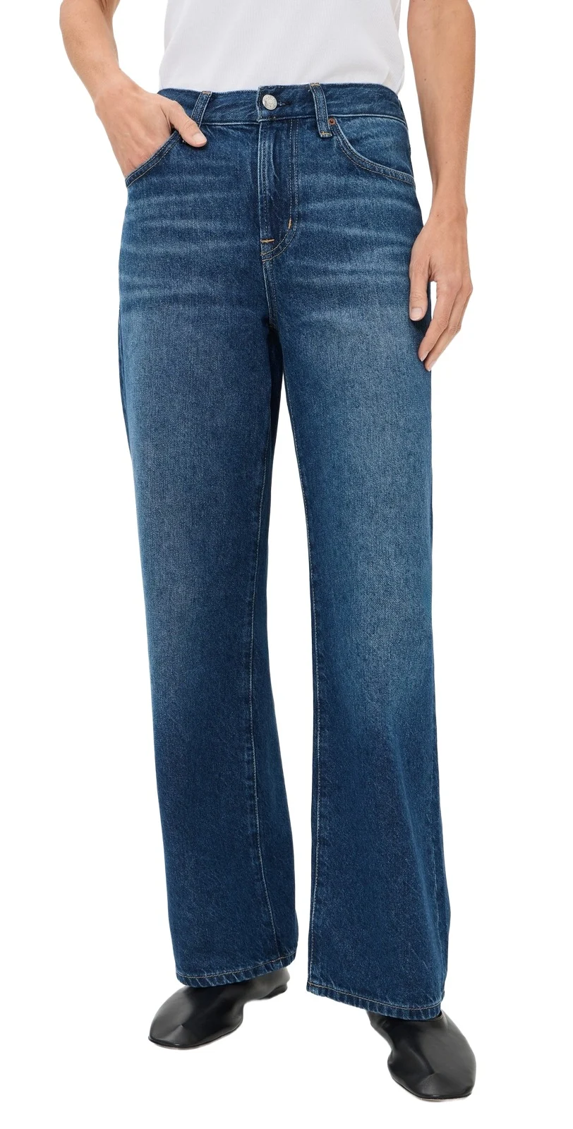 The Short Perfect Vintage Wide Leg Jeans The Short Perfect Vintage Wide Leg Jeans