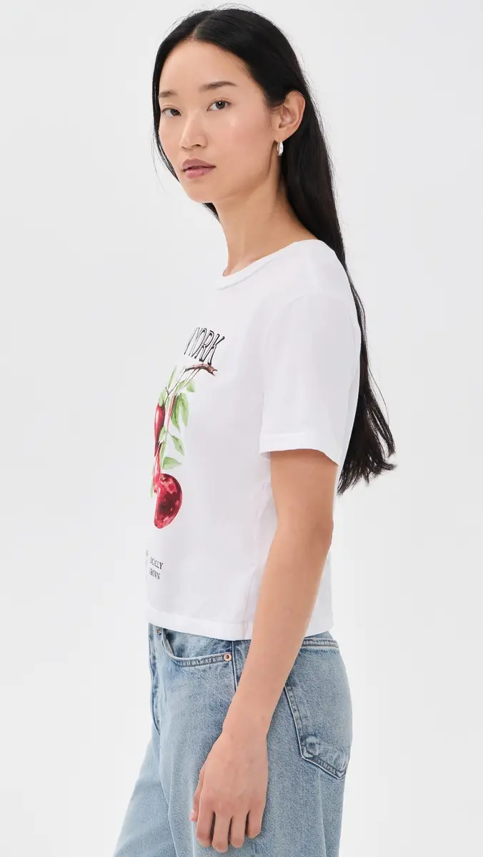 Sunny Somewhere New York Apples Everyday Tee | Thumbnail 4 Sunny Somewhere New York Apples Everyday Tee | Thumbnail 4