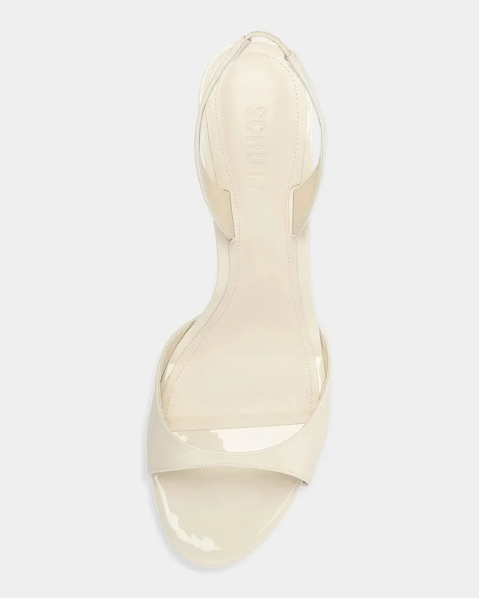 Schutz Scarlett 80MM Patent Leather Slingback Sandals | Thumbnail 4 Schutz Scarlett 80MM Patent Leather Slingback Sandals | Thumbnail 4