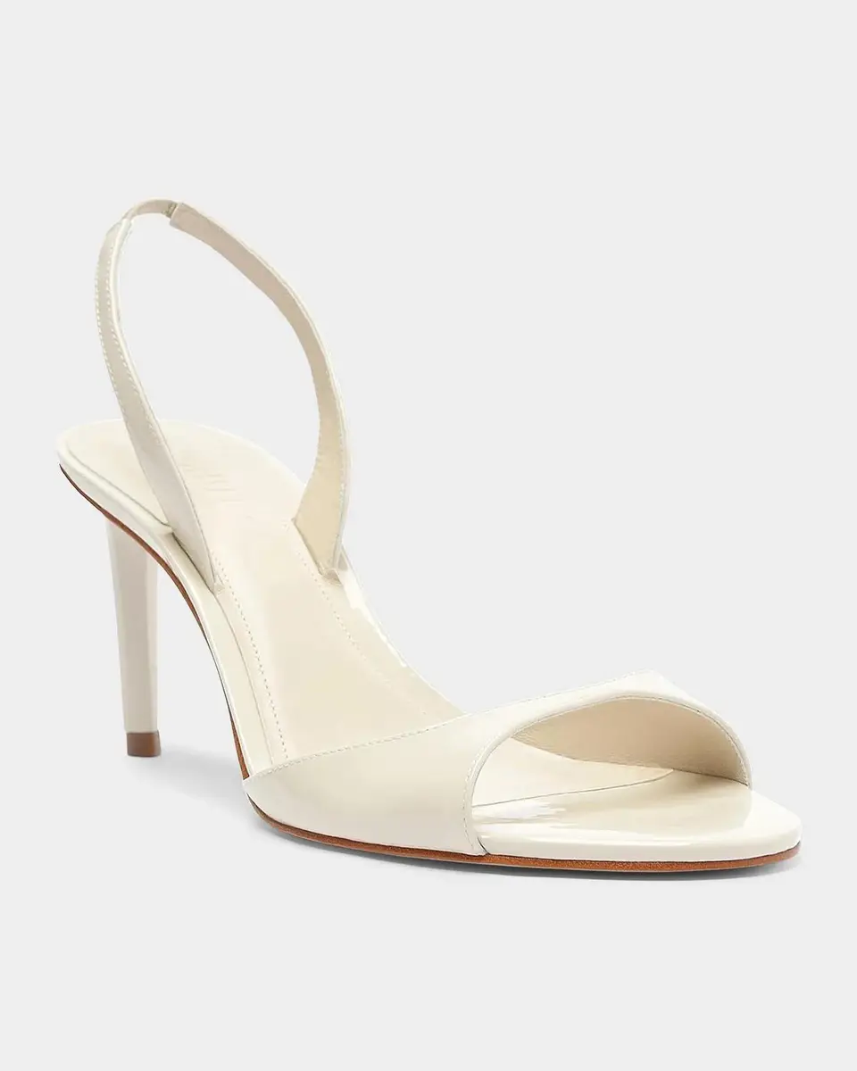 Schutz Scarlett 80MM Patent Leather Slingback Sandals | Thumbnail 6 Schutz Scarlett 80MM Patent Leather Slingback Sandals | Thumbnail 6