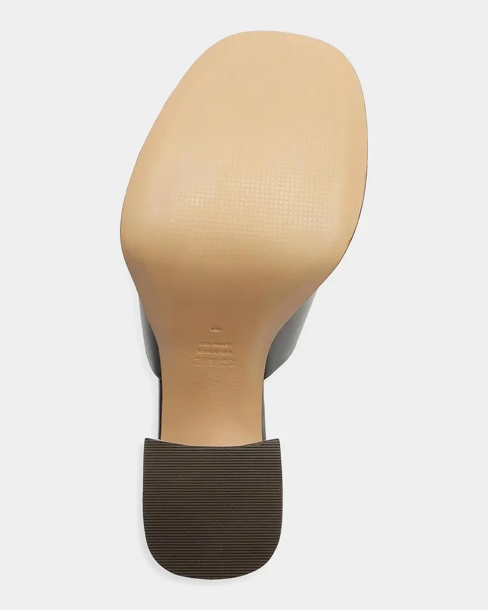 Schutz Rowan 95MM Leather Block-Heel Mules | Thumbnail 5 Schutz Rowan 95MM Leather Block-Heel Mules | Thumbnail 5