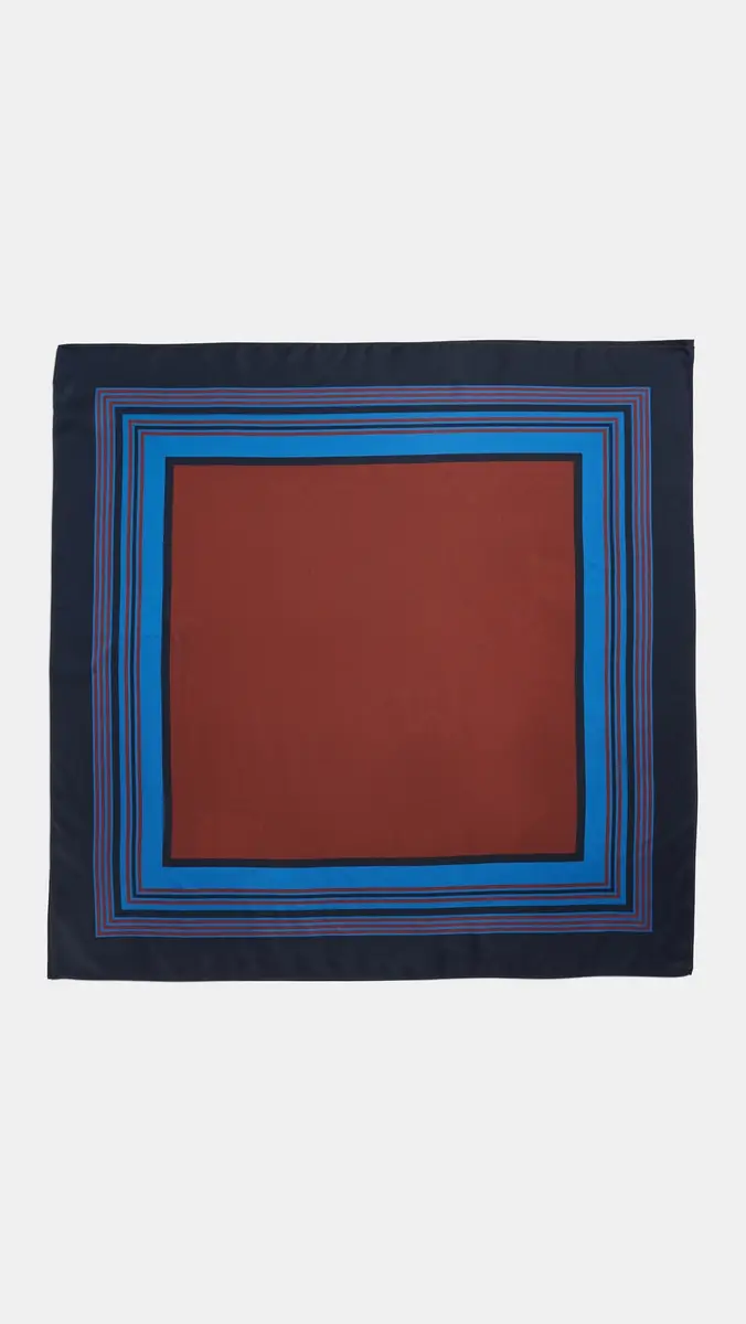 A.L.C. A. L.C. Albers Print Silk Scarf | Thumbnail 2 A.L.C. A. L.C. Albers Print Silk Scarf | Thumbnail 2