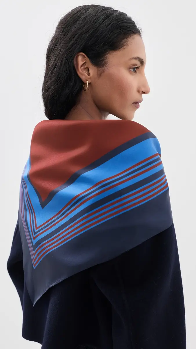 A.L.C. A. L.C. Albers Print Silk Scarf | Thumbnail 3 A.L.C. A. L.C. Albers Print Silk Scarf | Thumbnail 3