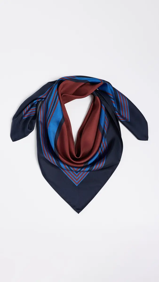 A.L.C. A. L.C. Albers Print Silk Scarf | Thumbnail 5 A.L.C. A. L.C. Albers Print Silk Scarf | Thumbnail 5
