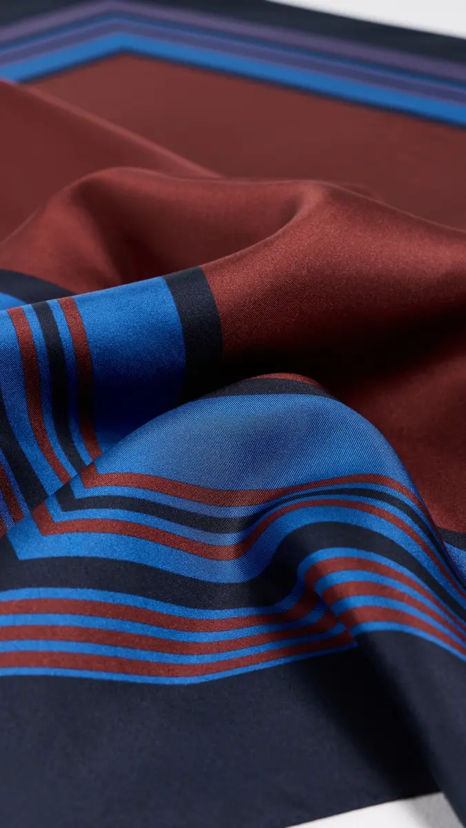 A.L.C. A. L.C. Albers Print Silk Scarf | Thumbnail 6 A.L.C. A. L.C. Albers Print Silk Scarf | Thumbnail 6