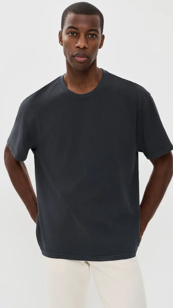 Marine Layer Relaxed Cloud 9 Sueded Jersey Tee | Thumbnail 2 Marine Layer Relaxed Cloud 9 Sueded Jersey Tee | Thumbnail 2