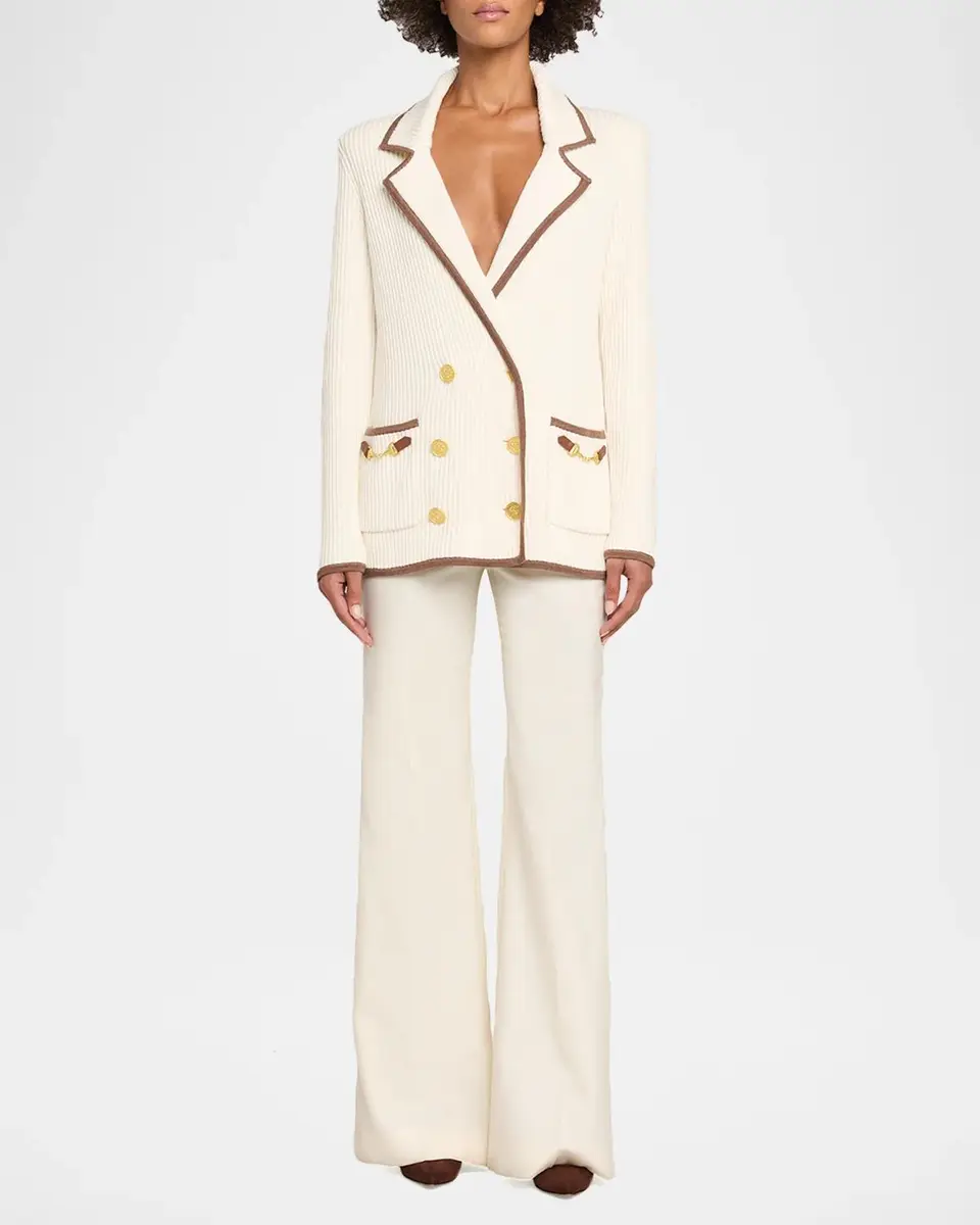 L'Agence Ranch Knit Blazer | Thumbnail 2 L'Agence Ranch Knit Blazer | Thumbnail 2