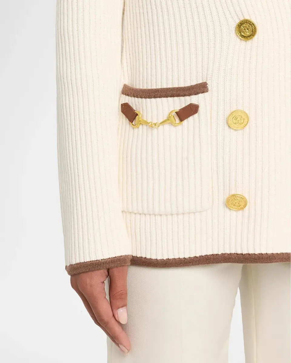 L'Agence Ranch Knit Blazer | Thumbnail 5 L'Agence Ranch Knit Blazer | Thumbnail 5