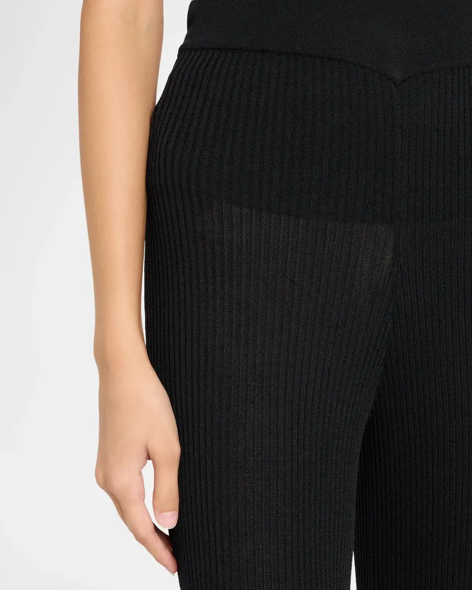 L'Agence Conan Rib-Knit Flare Pants | Thumbnail 5 L'Agence Conan Rib-Knit Flare Pants | Thumbnail 5