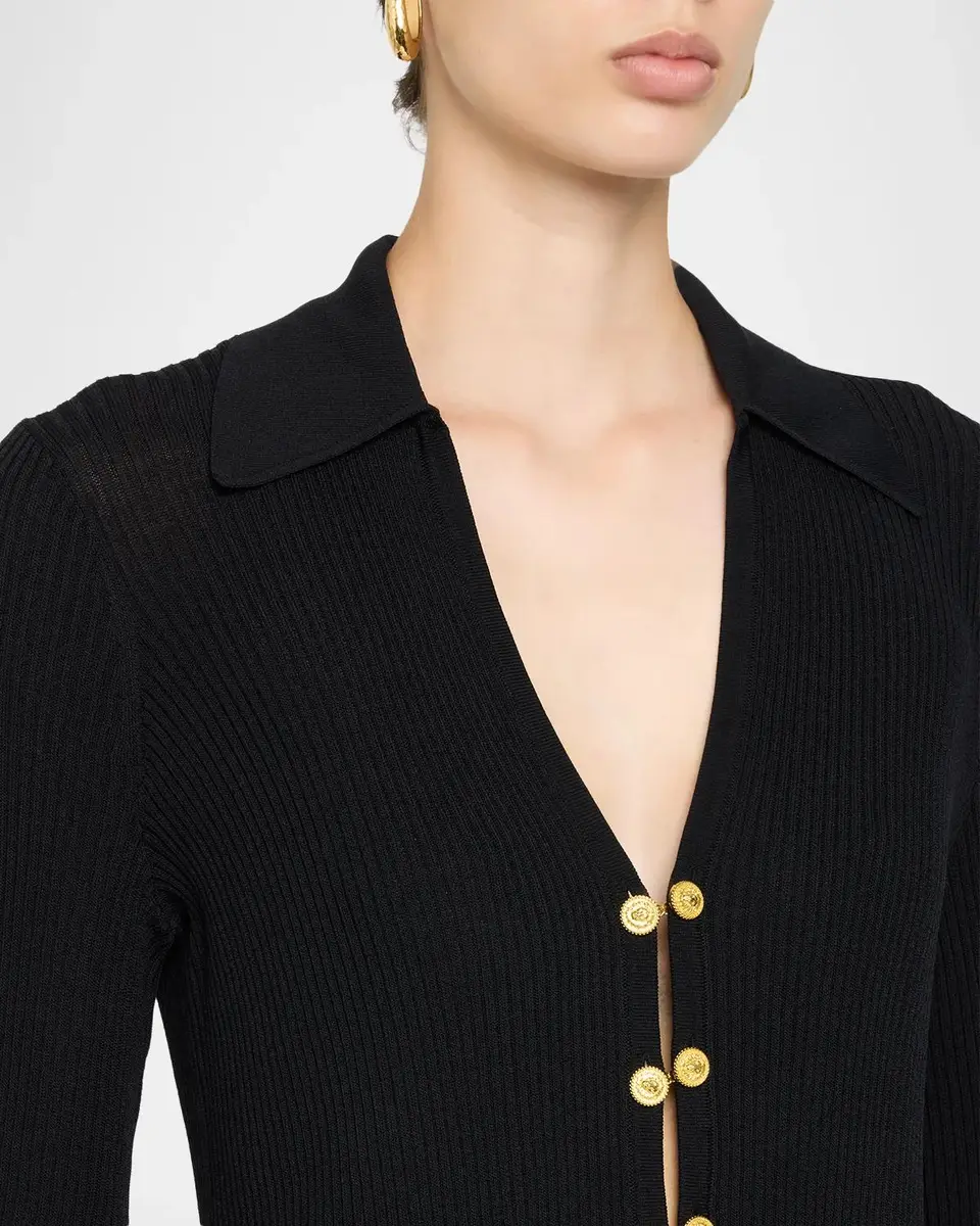 L'Agence Kaye Rib-Knit Cardigan Top | Thumbnail 7 L'Agence Kaye Rib-Knit Cardigan Top | Thumbnail 7