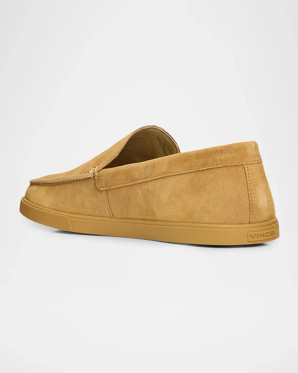 Vince Men's Suede Slip-On Sneaker Loafers | Thumbnail 4 Vince Men's Suede Slip-On Sneaker Loafers | Thumbnail 4