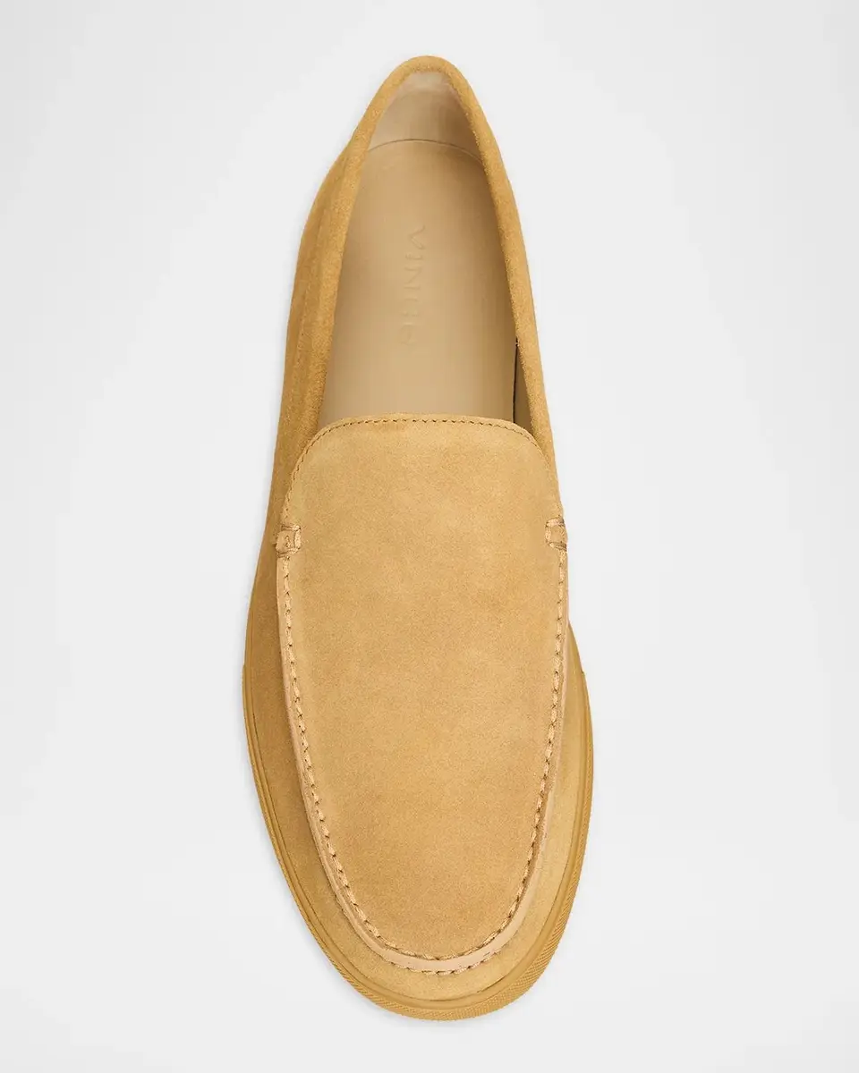 Vince Men's Suede Slip-On Sneaker Loafers | Thumbnail 6 Vince Men's Suede Slip-On Sneaker Loafers | Thumbnail 6
