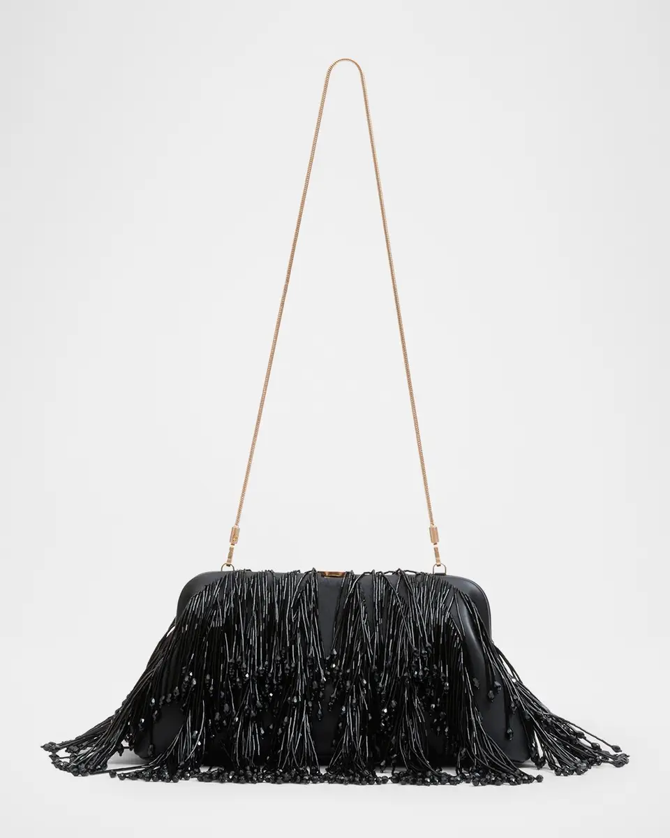 Simkhai Pia Suede Fringe Clutch | Thumbnail 2 Simkhai Pia Suede Fringe Clutch | Thumbnail 2