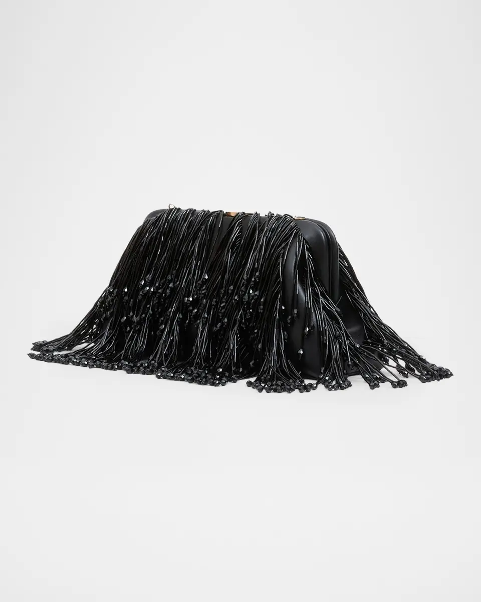 Simkhai Pia Suede Fringe Clutch | Thumbnail 3 Simkhai Pia Suede Fringe Clutch | Thumbnail 3