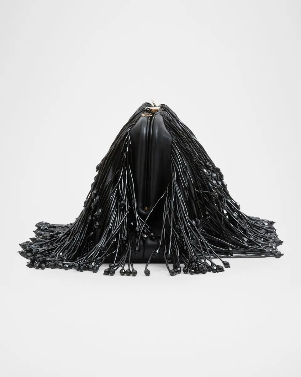 Simkhai Pia Suede Fringe Clutch | Thumbnail 4 Simkhai Pia Suede Fringe Clutch | Thumbnail 4